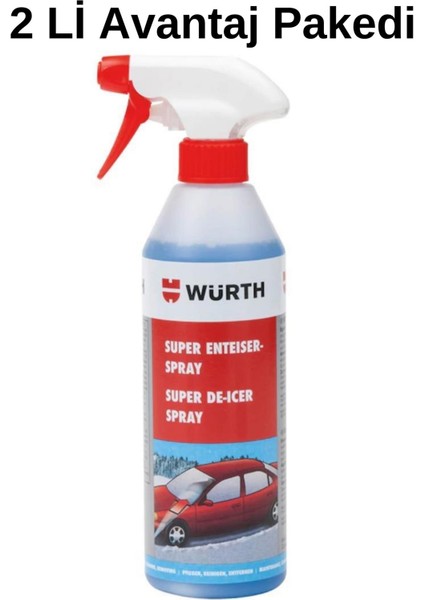 Buz Çözücü Spray 500ML 2 Li Avantajlı Paket
