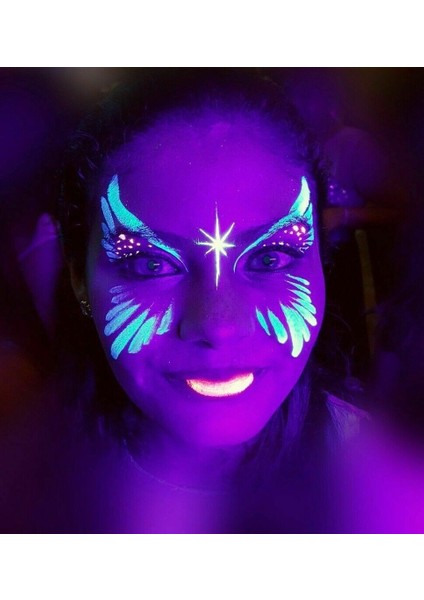 Glow In The Dark Fluorescent Make Up