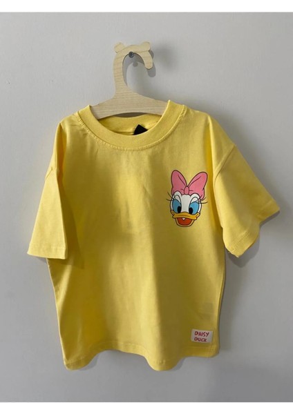 Asel Kids Daisy Duck Baskılı Şort-Tshirt Takım