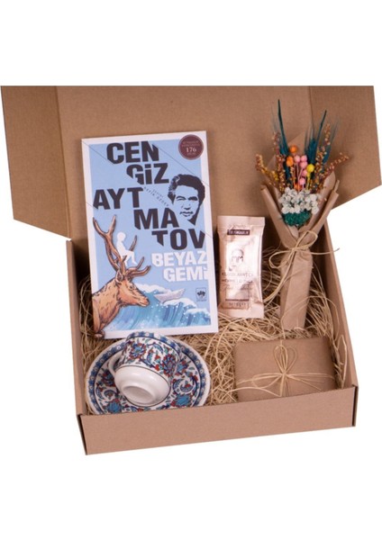 Beyaz Gemi Seti - Kişiye Özel Doğum Günü Hediyesi fiyatları