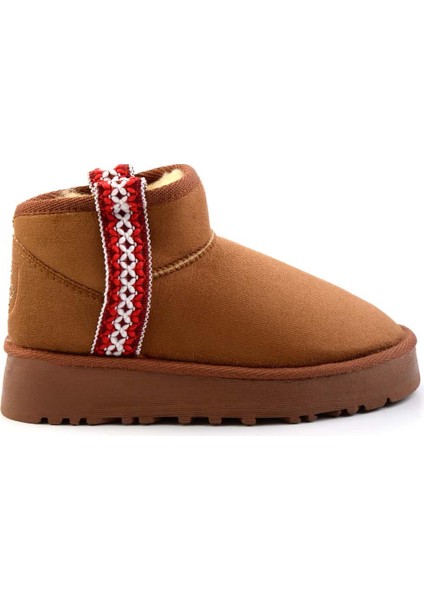 Taba Süet Kadın Panduf K02855115002