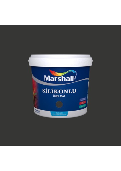 2,5 Litre Silikonlu Özel Mat Su Bazlı İç Cephe Boyası (Marshall.5134339)