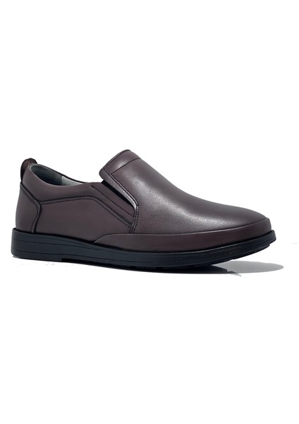 1091 Taba Deri Comfort Günlük Erkek Ayakkabı