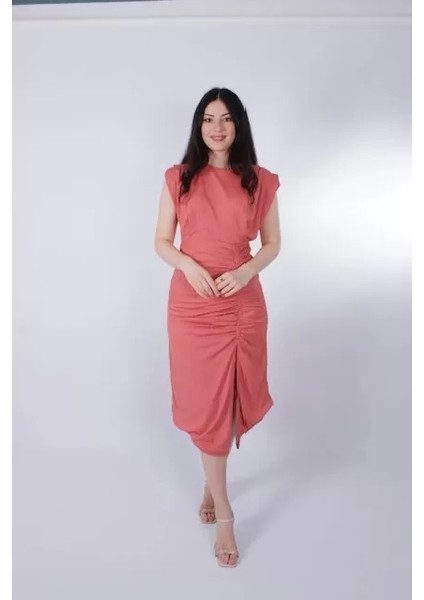 Kadın Gül Kurusu Elbise