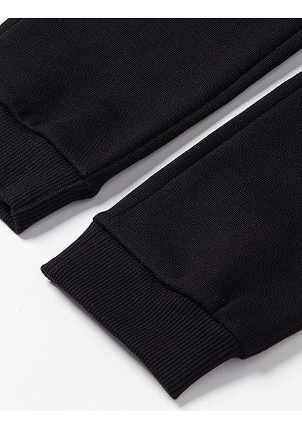 Beli Paçası Lastikli Cepli Jogger Çocuk Eşofman Alt