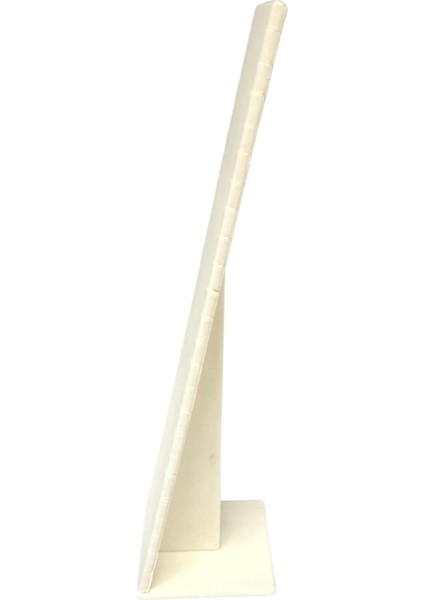 Kolye & Zincir Standı Ayaklı Krem Süet 40 cm