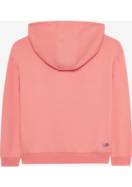 G 2xi-Lock Loose Fit Sweatshirt Büyük Kız Çocuk Pembe Sweatshirt SK242035-611 fiyatları