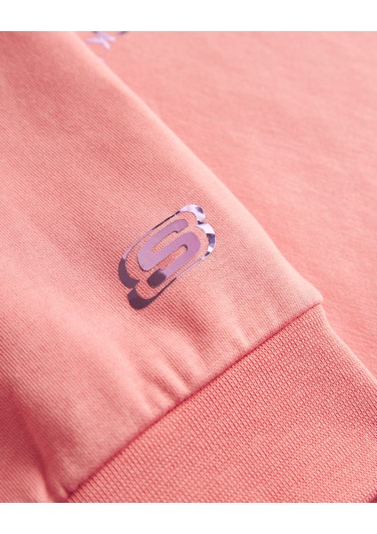 G 2xi-Lock Loose Fit Sweatshirt Büyük Kız Çocuk Pembe Sweatshirt SK242035-611 indirimleri