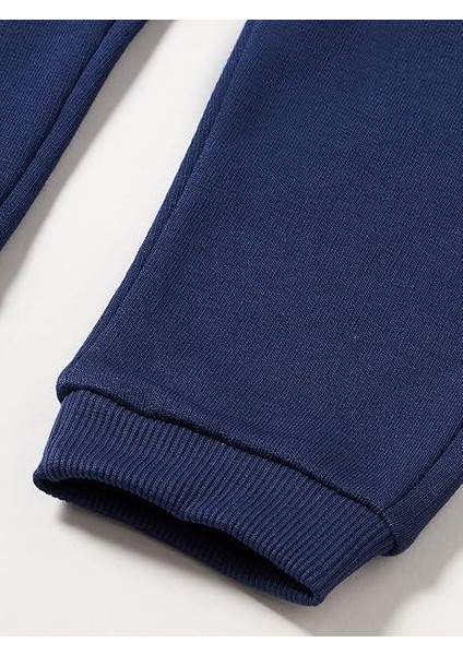 Beli Paçası Lastikli Cepli Jogger Çocuk Eşofman Alt