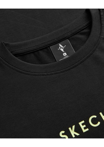 M Graphic Tee Heavy Weight Oversize T-Shirt Erkek Siyah Tshirt S242134-001