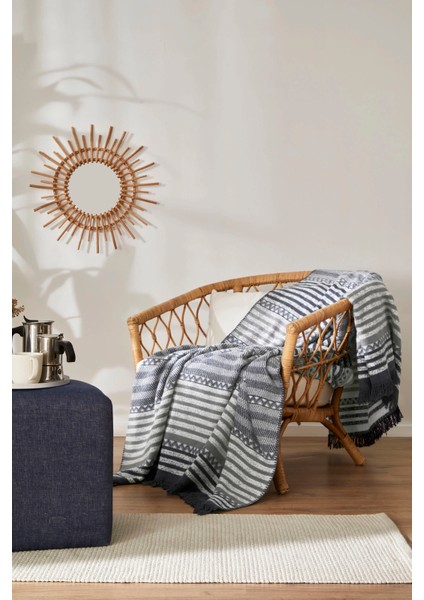 Hiver Çift Kişilik Pamuklu Battaniye 180X220 cm