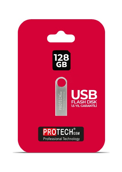 128 GB Metal Tasarım Flash Bellek USB 3.0