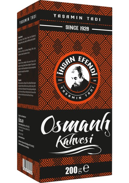 Ihsan Efendi 200 gr Osmanlı Kahvesi Kutu