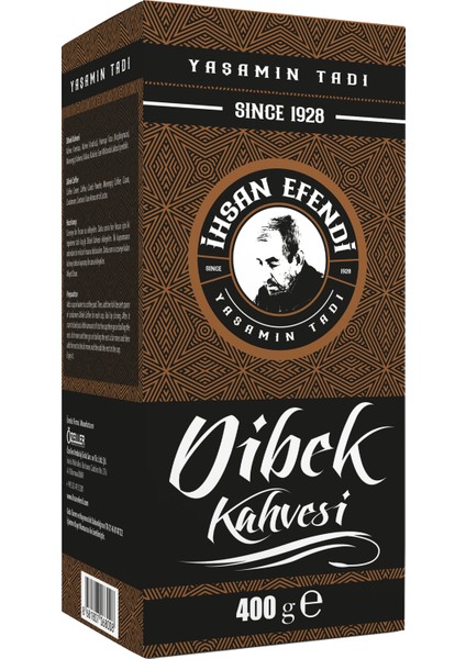 Ihsan Efendi 400 gr Dibek Kahvesi Kutu