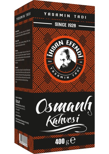 Ihsan Efendi 400 gr Osmanlı Kahvesi Kutu