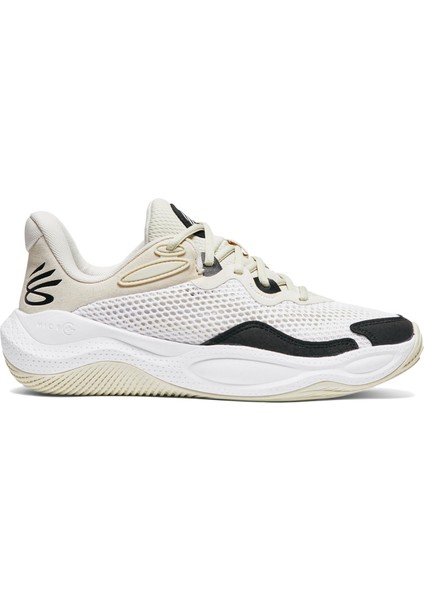 Curry Splash 24 Sde Erkek Krem Basketbol AYAKKABISI.100