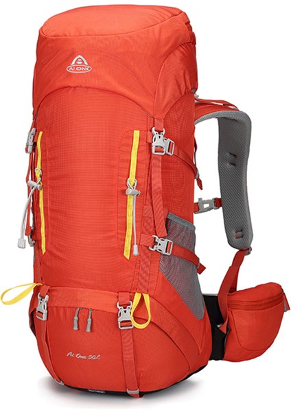 Outdoor Kamp ve Yürüyüş Sırt Çantası (50 Litre) Turuncu 8197