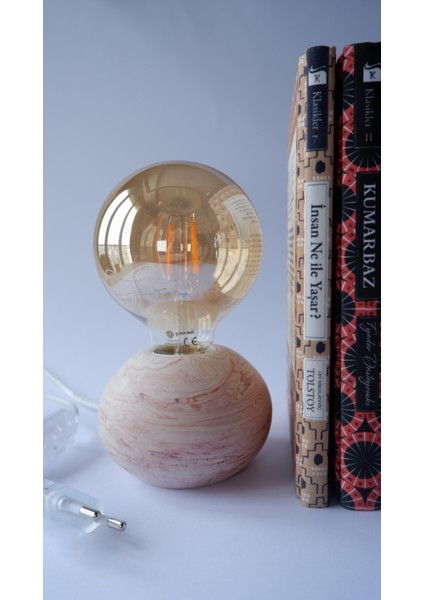 Jesmonite Orb Abajur
