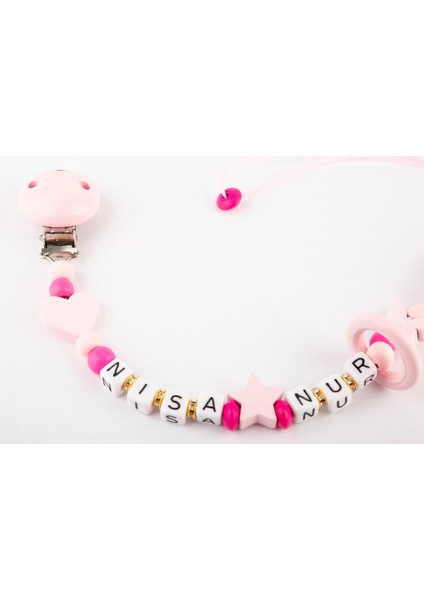 Isimli Emzik Zinciri Isme Özel Emzik Askısı