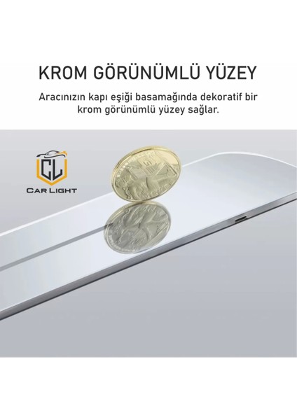 Cıtroen Tüm Modellere Uygun Işıklı Kapı Eşiği