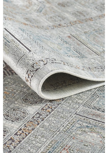 Heritage - Adel Kendinden Saçaklı Klasik Eskitme Halı fırsatları