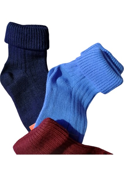 Renk Renk Kadın Yün Çorap modelleri
