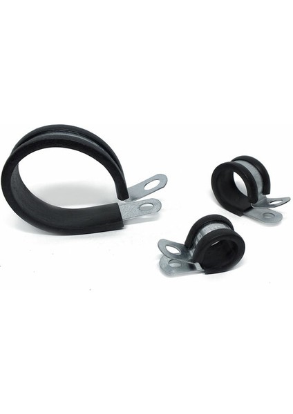32 mm Lastikli Boru Kelepçesi (50 Adet)