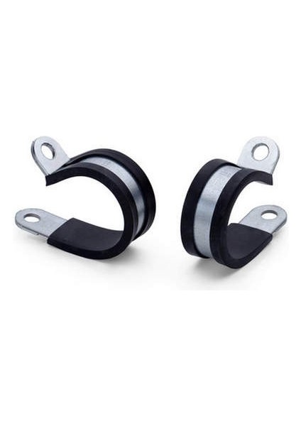 32 mm Lastikli Boru Kelepçesi (50 Adet)
