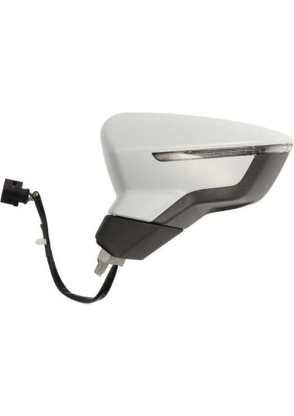 Dış Dikiz Aynası Leon 2013 Sonrası Elektrikli, Isıtmalı, Astarlı, Katlanır Sağ (Vıewmax) (Oem No:5F1857508P9B9) (Adet)