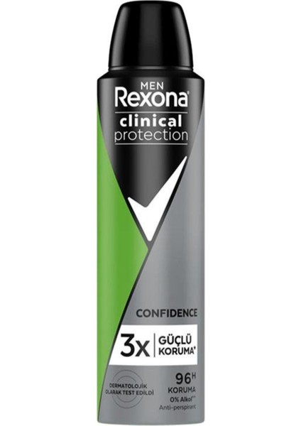 Men Clinical Protection Erkek Sprey Deodorant Active Fresh 150 ml