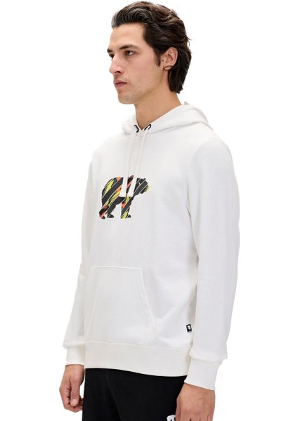 24.02.12.024 Mono Hoodie Sweatshirt Beyaz fiyatları
