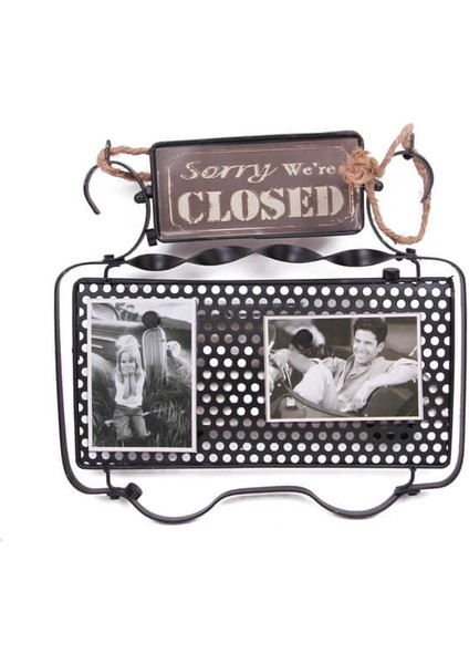 Dekoratif Metal Kapı Yazısı Araba Dekorlu modelleri