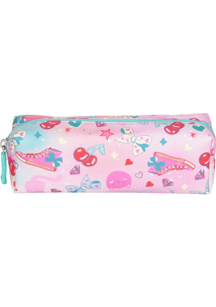 Pembe Kiraz Desenli Üçlü Okul Seti 8650-8 fırsatları