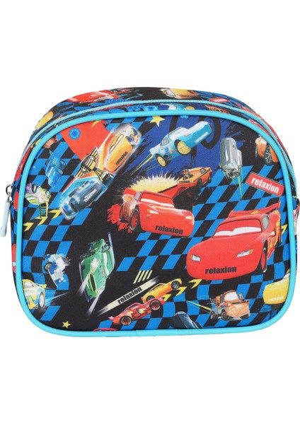 Mavi Arabalar Desenli Üçlü Okul Seti 8650-6 modelleri