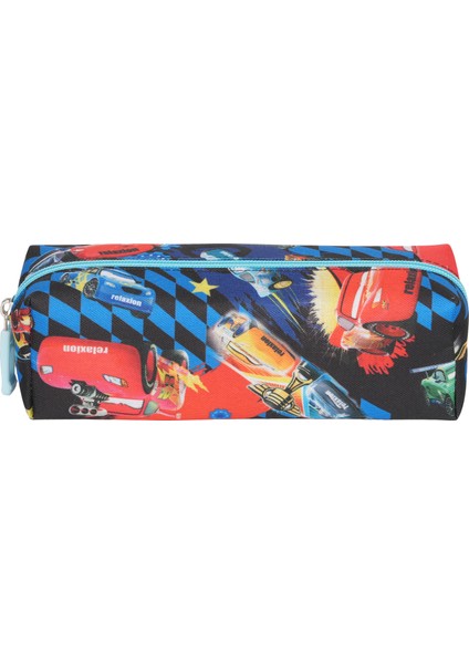 Mavi Arabalar Desenli Üçlü Okul Seti 8650-6 fırsatları