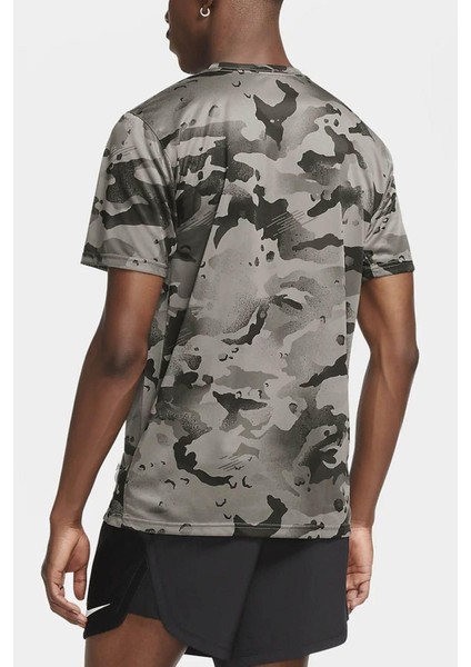 Dri Fit Camo Training Mens T-Shirt Kamuflaj Desenli Erkek Tişört Bej fiyatları