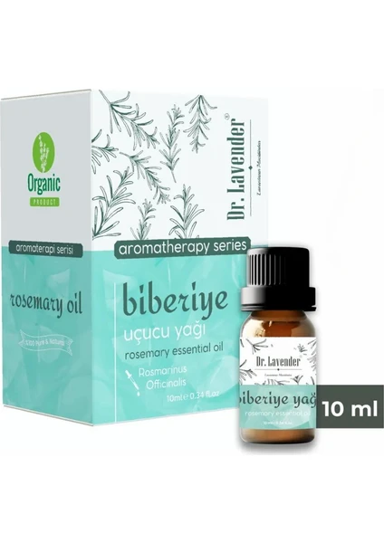 Dr. Lavender Biberiye Uçucu Yağı Biberiye Kompleks Yıpranma Karşıtı Aromaterapi Serisi 10 ml