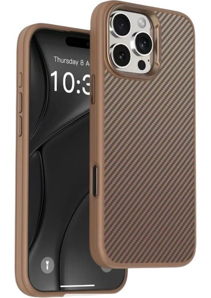 iPhone 16 Pro Max Kılıf Ivy Karbon Dizayn Tasarım Kapak