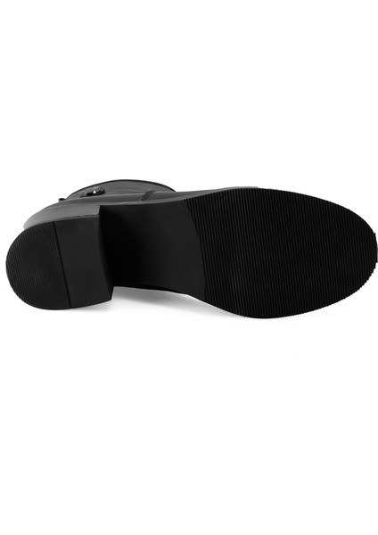 Lillia Siyah Kadın Deri Bot modelleri