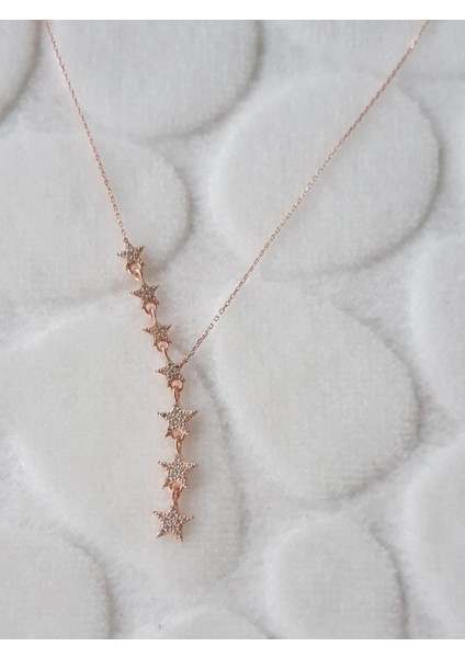 Kayan Yıldız Gümüş Kolye