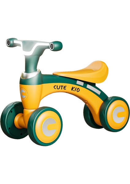 Çocuk Scooter'ı Kayan Dört Tekerlekli Yürüteç (Yurt Dışından)