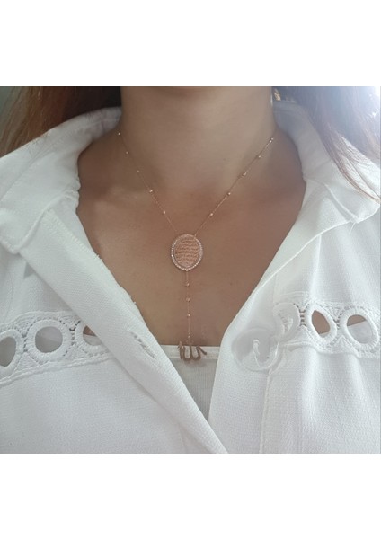 Ayetel Kürsi Allah Yazılı Italyan Gümüş Kolye fiyatları