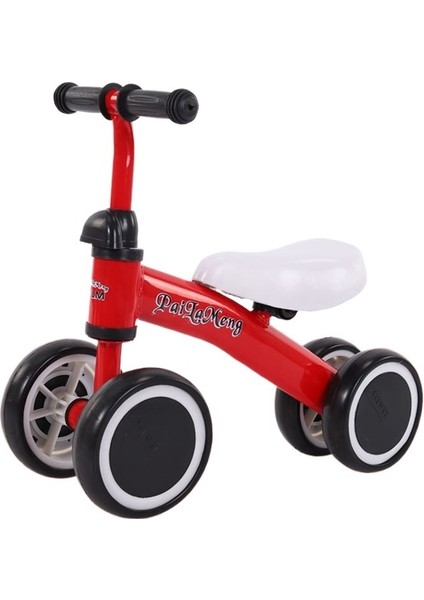Pedalsız Çocuk Yürümeye Başlayan Çocuk Dört Tekerlekli Denge Bisikleti (Yurt Dışından)