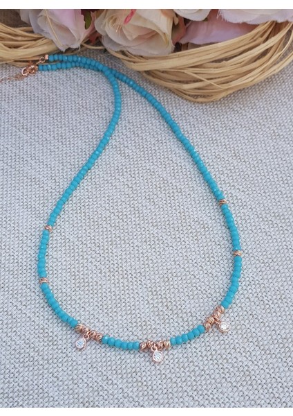 Turkuaz Taş Kolye