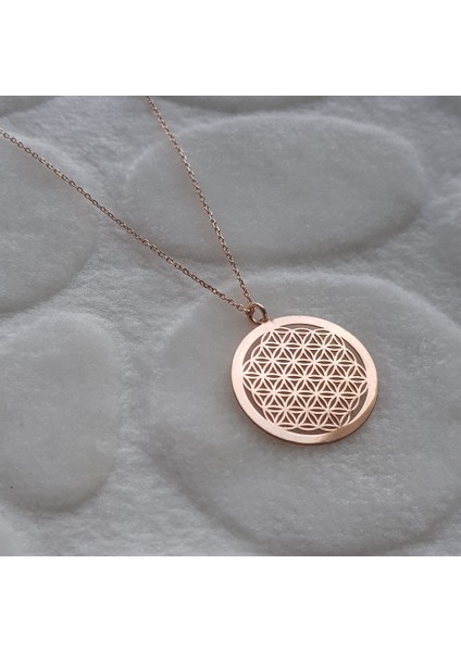 Yaşam Çiçeği Gümüş Kolye fiyatları