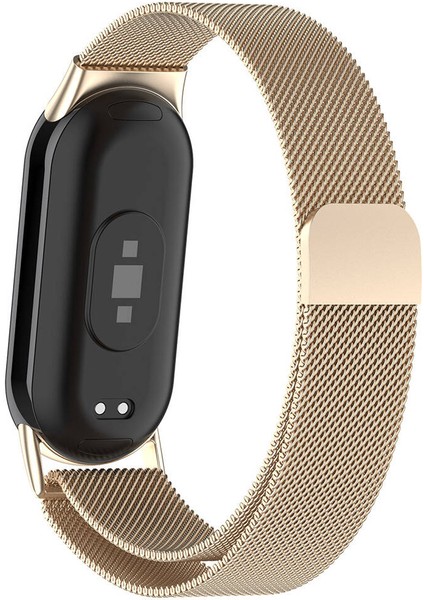 Xiaomi Mi Band 8 Mi Band 9 Akıllı Bileklik Milano Loop Metal Kordon