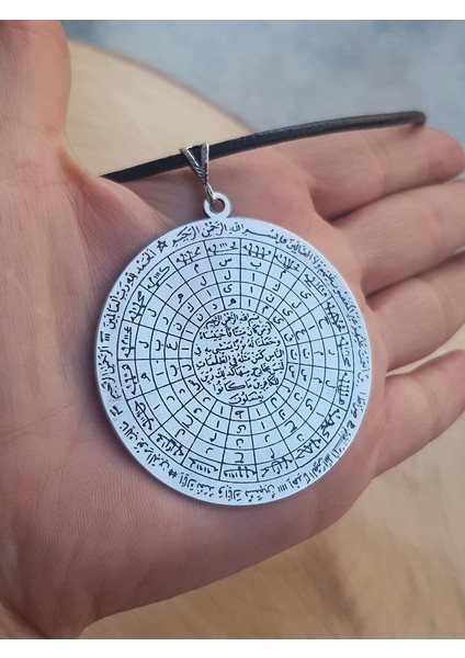 Cennetül Esma Dairesi Esmaül-Hüsna Gümüş Kolye modelleri