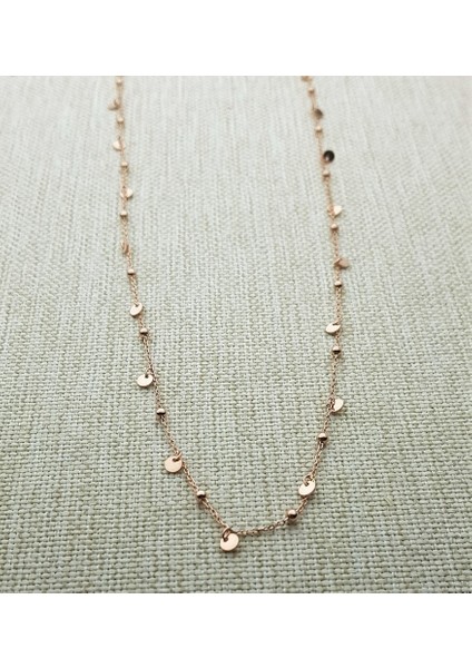 Pul Top Sallantılı Gümüş Kolye fiyatları