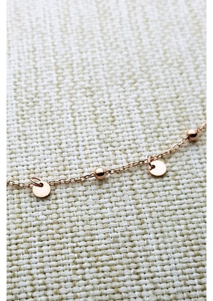 Pul Top Sallantılı Gümüş Kolye modelleri