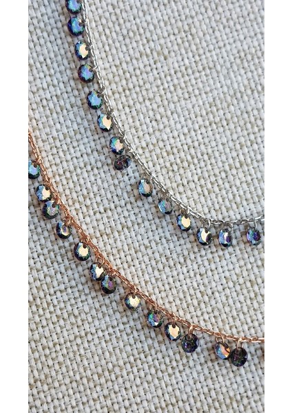 Mistik Topaz Taş Gümüş Kolye